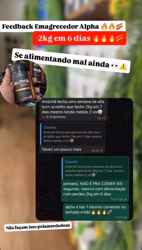 -2kg em 6 dias, mesmo sem rotina perfeita