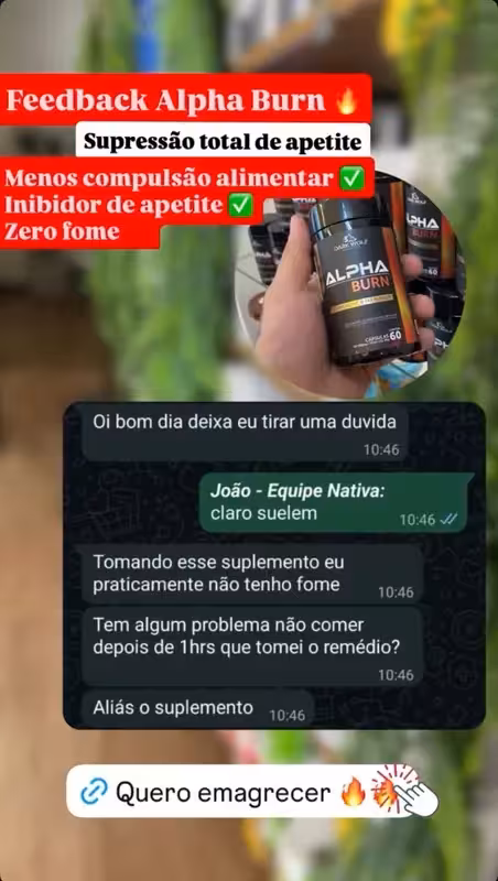 Supressão total de apetite